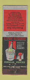 Matchbook Cover - Somerton Inn PA Federal