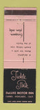 Matchbook Cover - Tickle Pink Motor Inn Carmel Highlands CA WEAR