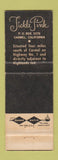 Matchbook Cover - Tickle Pink Motor Inn Carmel Highlands CA WEAR