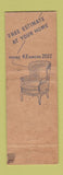 Matchbook Cover - Mayfair Upholstery Studios Euclid OH WEAR