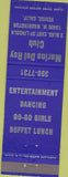 Matchbook Cover - Marina Del Rey Club Venice CA