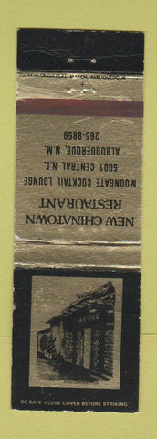 Matchbook Cover - New Chinatown Restaurant Albuquerque NM WEAR