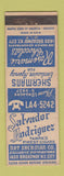 Matchbook Cover - Salvador Rodriguez Cigars New York City Shermans