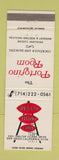 Matchbook Cover - Shelter Island Inn San Diego CA Portofino Room