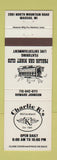 Matchbook Cover - Charlie K's Restaurant Wausau WI