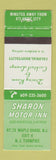 Matchbook Cover - Sharon Motor Inn Maple Shade NJ