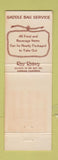 Matchbook Cover - Roy Rogers Roast Beef Glendale CA