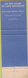 Matchbook Cover - Lake Shore Club of Chicago IL