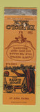 Matchbook Cover - Ranch House Paniolo Bar Honolulu Hawaii WEAR