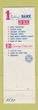 Matchbook Cover - 1st National Bank Montevideo MN