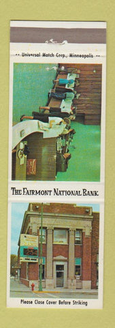 Matchbook Cover - Fairmont National Bank MN