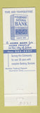 Matchbook Cover - Fairmont National Bank MN