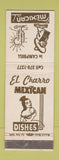 Matchbook Cover - El Charro Mexican Restaurant Campbell CA girlie