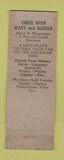Matchbook Cover - Mack's Checking Service San Ysidro CA