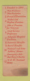 Matchbook Cover - VFW Laurel MS 1940 Encampment WEAR