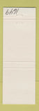 Matchbook Cover - First Community Bank West Frankfort IL