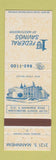 Matchbook Cover - 1st Federal Savings Westchester IL