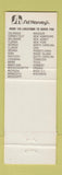 Matchbook Cover - Sid Harvey's Heating Air Conditioning Beckett CHAIN
