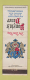 Matchbook Cover - Ponzio's Diner Brooklawn NJ