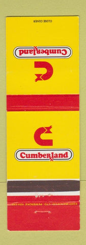 Matchbook Cover - Cumberland Drug Store