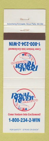 Matchbook Cover - Royal River Casino