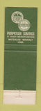 Matchbook Cover - Perpetual Savings and Loan Waterloo Waverly IA