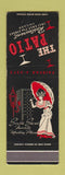 Matchbook Cover - The Patio Restaurant Chicago IL girlie WEAR