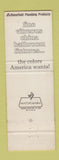 Matchbook Cover - Mansfield Pluming Products Perrysville OH