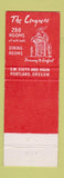 Matchbook Cover - Congress Hotel Portland OR