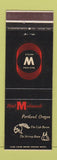 Matchbook Cover - Hotel Multnomah Portland OR