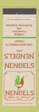 Matchbook Cover Nendels Inns Motels Portland Corvallis OR Chehalis Sunnyside WA