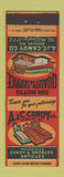 Matchbook Cover - A&C Candy Company Barclay MD