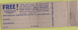 Matchbook Cover - Piper Cub Airplanes Federal