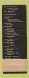 Matchbook Cover - Hotel Leopold Bellingham WA