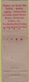 Matchbook Cover - Multinomah Fuel Co oil gas WEAR