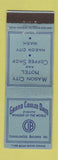 Matchbook Cover - Grand Coulee Dam Mason City WA