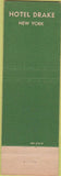 Matchbook Cover - Hotel Woodstock New York City