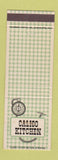 Matchbook Cover - Calico Kitchen New York City Milwaukee WI
