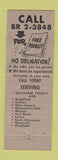 Matchbook Cover - Arcade Driver's School Milwaukee WI