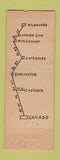 Matchbook Cover - Heavin City School Mukwonaga WI ADVANCE WORN