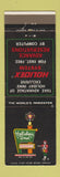 Matchbook Cover - Holiday Inn Madison WI