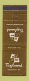 Matchbook Cover - Tanglewood Restaurant Milwaukee WI