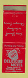 Matchbook Cover - Red Delicious Motel Tonasket WA apple WEAR