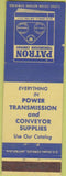 Matchbook Cover - Patron Transmission Co New York City
