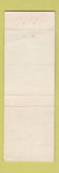 Matchbook Cover - Belmont Restaurant Milwaukee WI WEAR