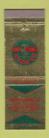 Matchbook Cover - Fafnir Ball Bearings Spokane WA 1961 WEAR
