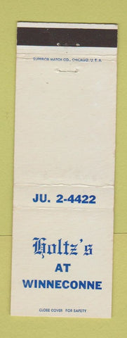 Matchbook Cover - Holtz's at Winneconne WI