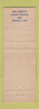 Matchbook Cover - Holtz's at Winneconne WI