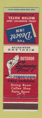 Matchbook Cover - Desert Inn Motor Hotel Richland WA girlie