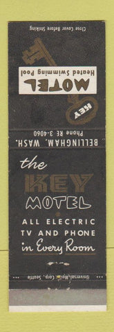 Matchbook Cover - Key Motel Bellingham WA WEAR